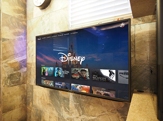 設備・備品等の紹介 VOD対応テレビイメージ画像